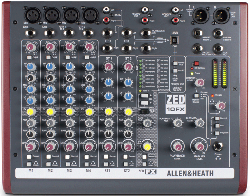 ALLEN & HEAT ZED 10FX