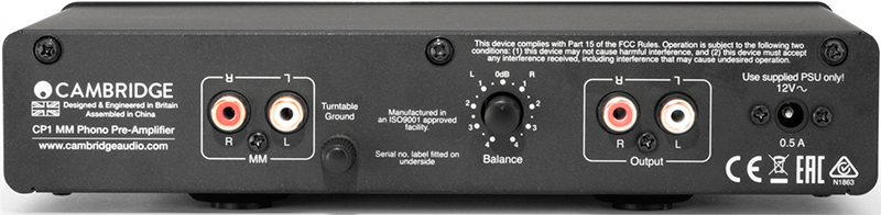 CAMBRIDGE AUDIO CP1