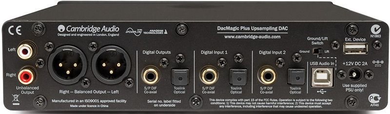 CAMBRIDGE AUDIO DAC MAGIC PLUS