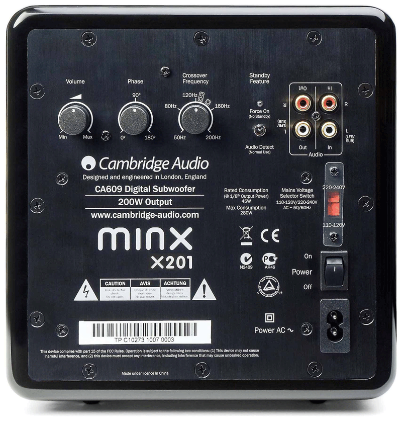 CAMBRIDGE AUDIO MINX X201