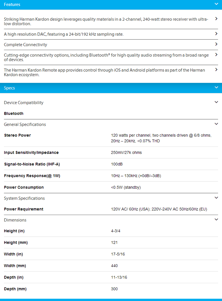 HARMAN KARDON HK3770