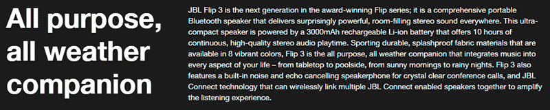 JBL FLIP 3