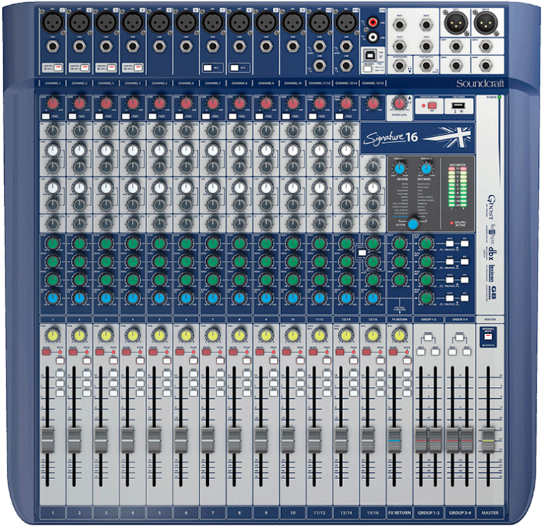 SOUNDCRAFT SIGNATURE 16