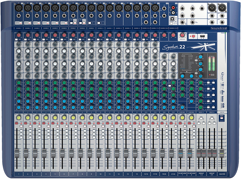 SOUNDCRAFT SIGNATURE 22