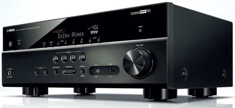 Yamaha RX-V581 - Audioteka - Sintoamplificadores - Amplificadores - Home  Theater - CD - DVD - Blu Ray