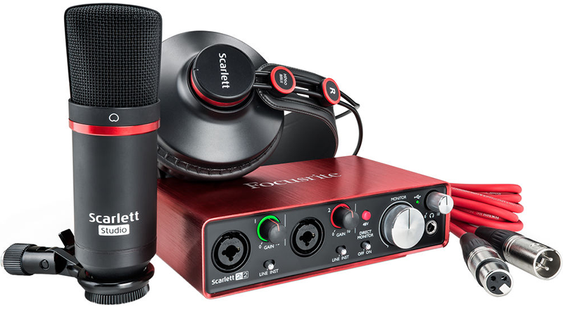 FOCUSRITE SCARLETT 2i2 STUDIO