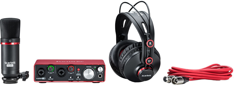 FOCUSRITE SCARLETT 2i2 STUDIO