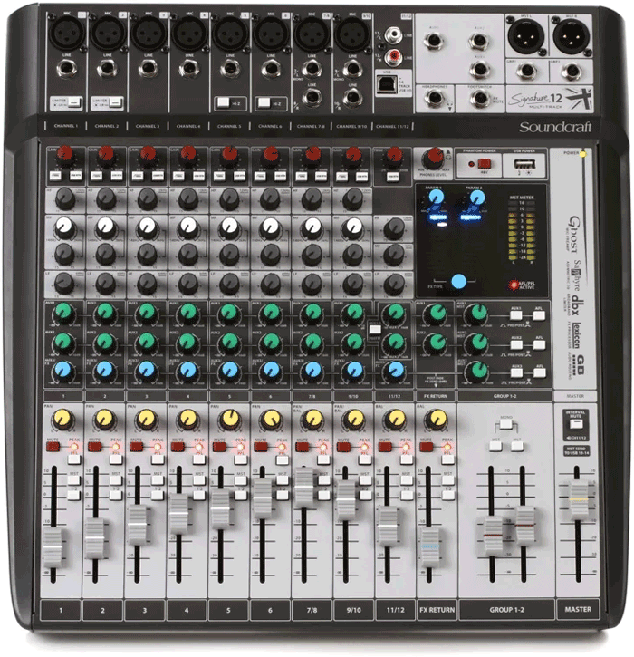 SOUNDCRAFT SIGNATURE 12 MTK