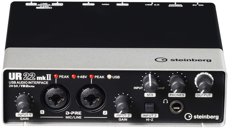 STEINBERG UR22 MKII RECORDING PACK