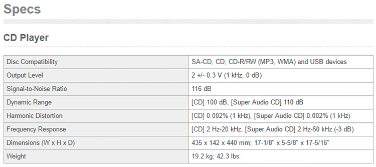 YAMAHA CD-N301